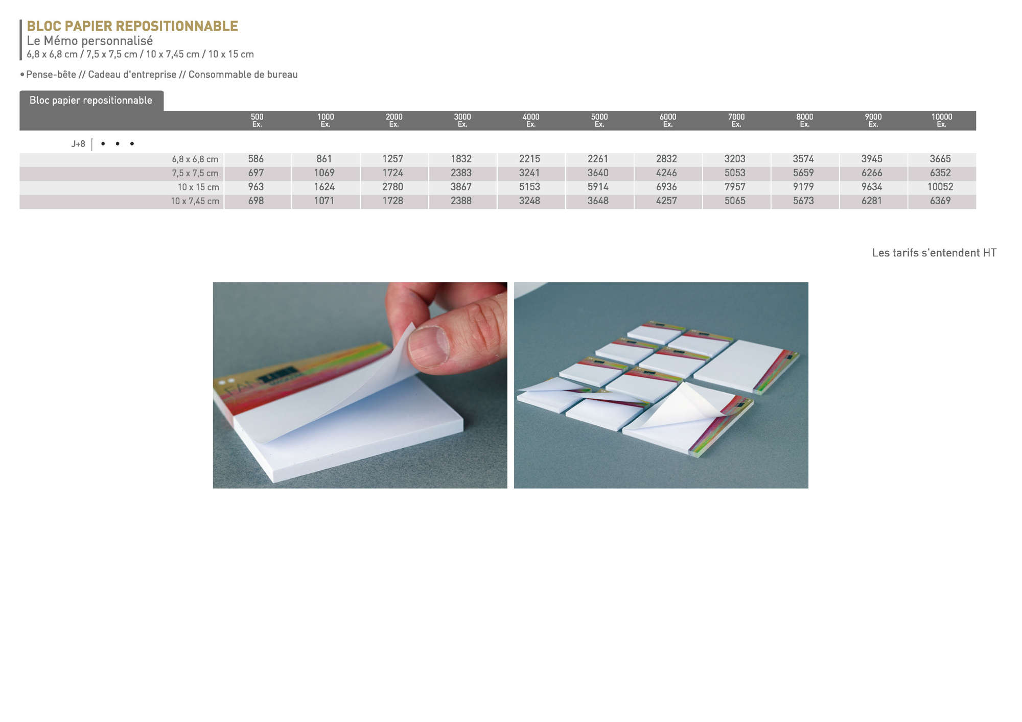 OFFICE Papier repositionnable