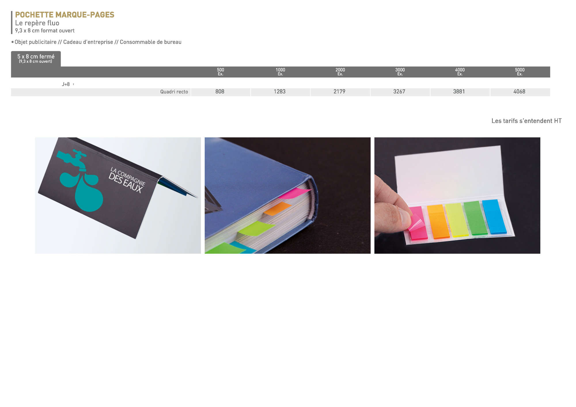 OFFICE Pochette marque pages