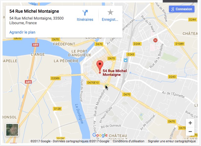 Nous trouver sur Google-Maps